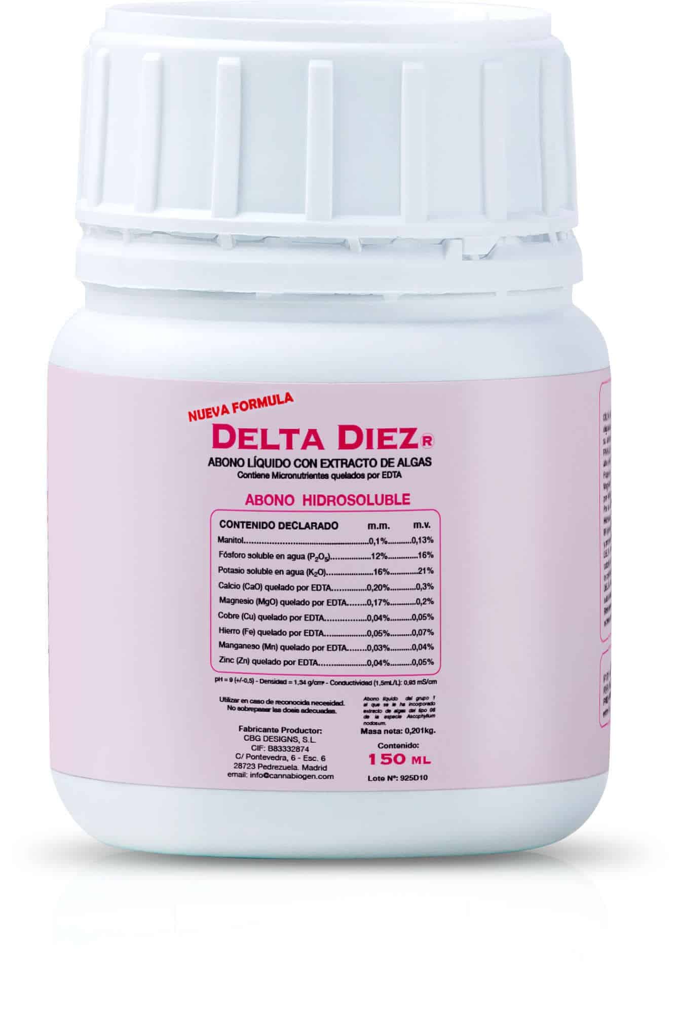 DELTA 10 150 ML-CBG